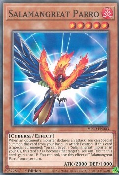 Salamangreat Parro⁣ - 2020 Tin of Lost Memories Mega Pack⁣ (Common)⁣ [003]