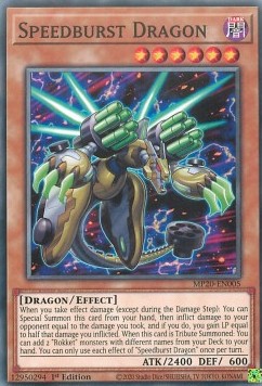 Speedburst Dragon⁣ - 2020 Tin of Lost Memories Mega Pack⁣ (Common)⁣ [005]
