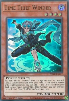 Time Thief Winder⁣ - 2020 Tin of Lost Memories Mega Pack⁣ (Super Rare)⁣ [037]
