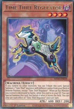 Time Thief Regulator⁣ - 2020 Tin of Lost Memories Mega Pack⁣ (Rare)⁣ [039]