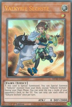 Valkyrie Sechste⁣ - 2020 Tin of Lost Memories Mega Pack⁣ (Ultra Rare)⁣ [043]