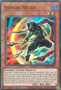 Shinobi Necro⁣ - 2020 Tin of Lost Memories Mega Pack⁣ (Super Rare)⁣ [049]