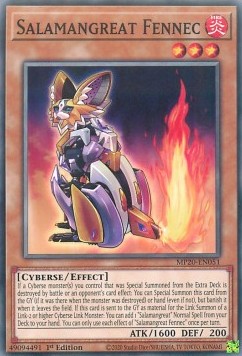 Salamangreat Fennec⁣ - 2020 Tin of Lost Memories Mega Pack⁣ (Common)⁣ [051]