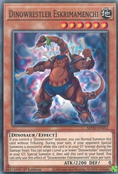 Dinowrestler Eskrimamenchi⁣ - 2020 Tin of Lost Memories Mega Pack⁣ (Common)⁣ [052]