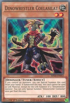 Dinowrestler Coelasilat⁣ - 2020 Tin of Lost Memories Mega Pack⁣ (Common)⁣ [053]