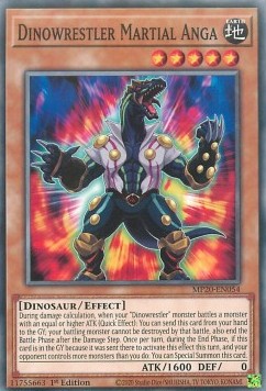 Dinowrestler Martial Anga⁣ - 2020 Tin of Lost Memories Mega Pack⁣ (Common)⁣ [054]
