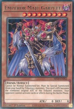 Emperor Maju Garzett⁣ - 2020 Tin of Lost Memories Mega Pack⁣ (Rare)⁣ [062]