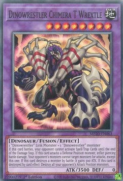 Dinowrestler Chimera T Wrextle⁣ - 2020 Tin of Lost Memories Mega Pack⁣ (Common)⁣ [063]
