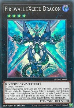 Firewall eXceed Dragon⁣ - 2020 Tin of Lost Memories Mega Pack⁣ (Super Rare)⁣ [067]