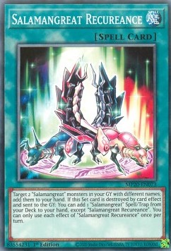 Salamangreat Recureance⁣ - 2020 Tin of Lost Memories Mega Pack⁣ (Common)⁣ [073]