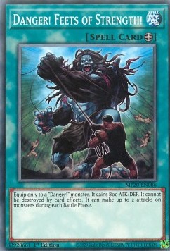 Danger! Feets of Strength!⁣ - 2020 Tin of Lost Memories Mega Pack⁣ (Common)⁣ [086]