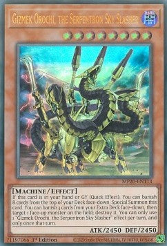 Gizmek Orochi, the Serpentron Sky Slasher - 2020 Tin of Lost Memories Mega Pack (Ultra Rare) [MP20-114]