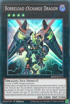 Borreload eXcharge Dragon⁣ - 2020 Tin of Lost Memories Mega Pack⁣ (Super Rare)⁣ [117]