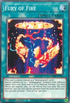 Fury of Fire⁣ - 2020 Tin of Lost Memories Mega Pack⁣ (Common)⁣ [129]
