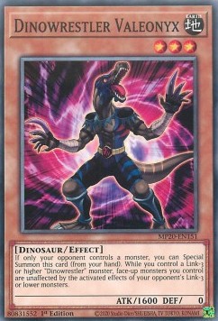 Dinowrestler Valeonyx⁣ - 2020 Tin of Lost Memories Mega Pack⁣ (Common)⁣ [151]
