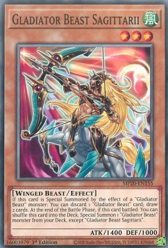 Gladiator Beast Sagittarii⁣ - 2020 Tin of Lost Memories Mega Pack⁣ (Common)⁣ [155]