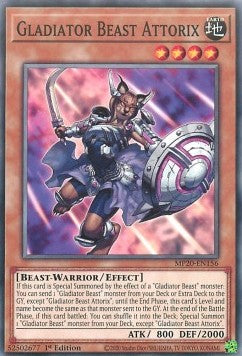 Gladiator Beast Attorix⁣ - 2020 Tin of Lost Memories Mega Pack⁣ (Common)⁣ [156]