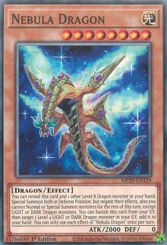 Nebula Dragon - 2020 Tin of Lost Memories Mega Pack (Common) [MP20-159]