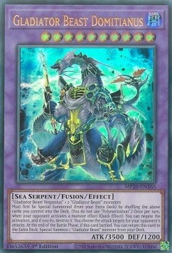 Gladiator Beast Domitianus - 2020 Tin of Lost Memories Mega Pack (Ultra Rare) [MP20-165]