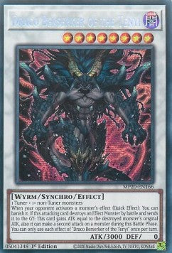 Draco Berserker of the Tenyi⁣ - 2020 Tin of Lost Memories Mega Pack⁣ (Secret Rare)⁣ [166]