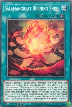 Salamangreat Burning Shell⁣ - 2020 Tin of Lost Memories Mega Pack⁣ (Common)⁣ [179]