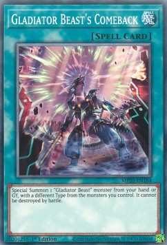 Gladiator Beast's Comeback⁣ - 2020 Tin of Lost Memories Mega Pack⁣ (Common)⁣ [184]