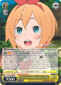 Girl from Village Irlam, Petra - Re:ZERO -Starting Life in Another World- Memory Snow (Uncommon) [RZ/S68-007]