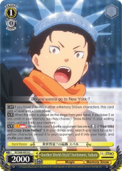 Another World-Style? Incitement, Subaru - Re:ZERO -Starting Life in Another World- Memory Snow (Common) [RZ/S68-010]