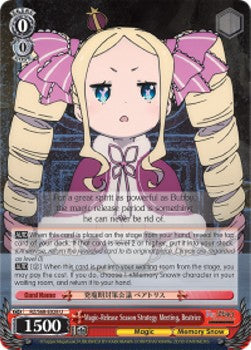Magic-Release Season Strategy Meeting, Beatrice - Re:ZERO -Starting Life in Another World- Memory Snow (Uncommon) [RZ/S68-028]