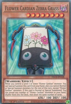 Flower Cardian Zebra Grass⁣ - Dragons of Legend: The Complete Series⁣ (Common)⁣ [128]