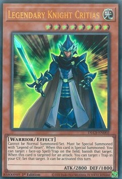 Legendary Knight Critias (V.1 - Ultra Rare)⁣ - Dragons of Legend: The Complete Series⁣ (Ultra Rare)⁣ [002]