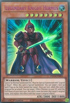 Legendary Knight Hermos (V.4 - Ultra Rare) - Dragons of Legend: The Complete Series (Ultra Rare) [DLCS-003]