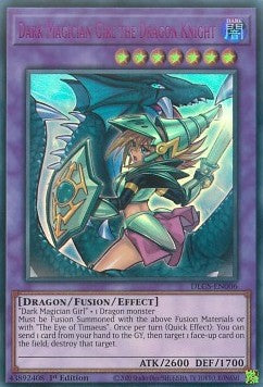 Dark Magician Girl the Dragon Knight (V.8 - Ultra Rare) - Dragons of Legend: The Complete Series (Ultra Rare) [DLCS-006]