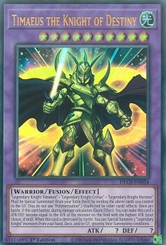 Timaeus the Knight of Destiny (V.1 - Ultra Rare) - Dragons of Legend: The Complete Series (Ultra Rare) [DLCS-054]
