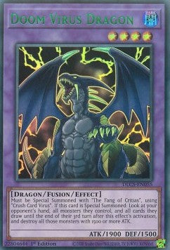 Doom Virus Dragon (V.3 - Ultra Rare)⁣ - Dragons of Legend: The Complete Series⁣ (Ultra Rare)⁣ [055]
