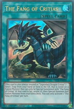 The Fang of Critias (V.1 - Ultra Rare)⁣ - Dragons of Legend: The Complete Series⁣ (Ultra Rare)⁣ [058]