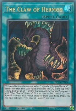 The Claw of Hermos (V.1 - Ultra Rare)⁣ - Dragons of Legend: The Complete Series⁣ (Ultra Rare)⁣ [064]