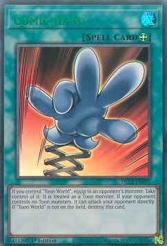 Comic Hand (V.3 - Ultra Rare) - Dragons of Legend: The Complete Series (Ultra Rare) [DLCS-077]