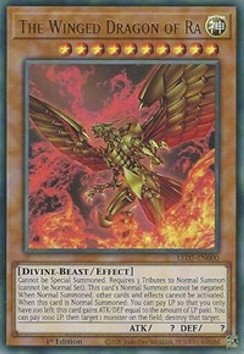 The Winged Dragon of Ra (V.1 - Ultra Rare)⁣ - Legendary Duelists: Rage of Ra⁣ (Ultra Rare)⁣ [000]