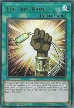 The True Name - Legendary Duelists: Rage of Ra (Ultra Rare) [LED7-014]
