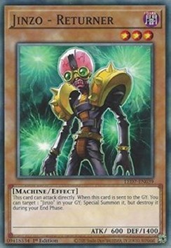 Jinzo - Returner⁣ - Legendary Duelists: Rage of Ra⁣ (Common)⁣ [039]