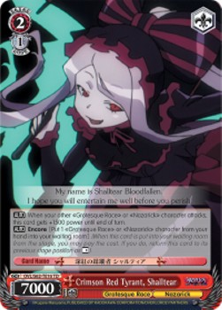 Crimson Red Tyrant, Shalltear (V.1 - Trial Deck) - Nazarick: Tomb of the Undead (Trial Deck) [OVL/S62-T16]