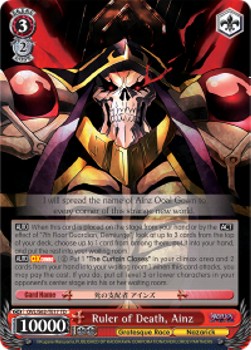 Ruler of Death, Ainz (V.1 - Trial Deck)⁣ - Nazarick: Tomb of the Undead⁣ (Trial Deck)⁣ [T17]