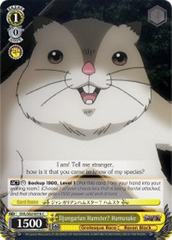 Djungarian Hamster? Hamusuke - Nazarick: Tomb of the Undead (Common) [OVL/S62-016]