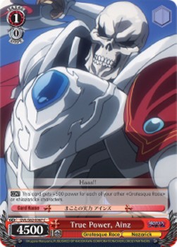 True Power, Ainz - Nazarick: Tomb of the Undead (Common) [OVL/S62-067]