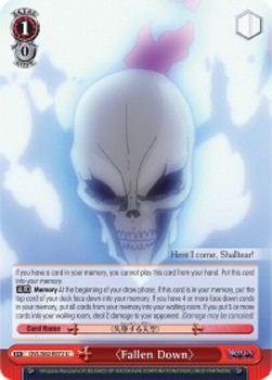 〈Fallen Down〉 - Nazarick: Tomb of the Undead (Uncommon) [OVL/S62-072]