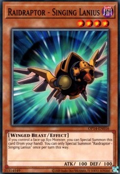 Raidraptor - Singing Lanius - OTS Tournament Pack 14 (Common) [OP14-016]