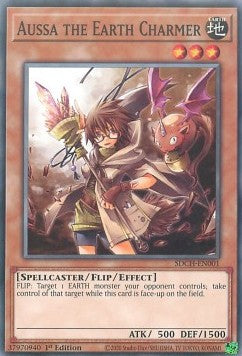 Aussa the Earth Charmer⁣ - Structure Deck: Spirit Charmers⁣ (Common)⁣ [001]