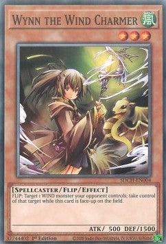 Wynn the Wind Charmer⁣ - Structure Deck: Spirit Charmers⁣ (Common)⁣ [004]