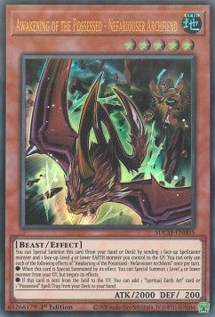 Awakening of the Possessed - Nefariouser Archfiend⁣ - Structure Deck: Spirit Charmers⁣ (Ultra Rare)⁣ [005]